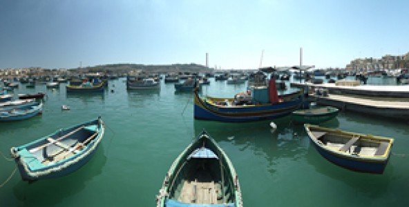 Boats in Marsaxlokk