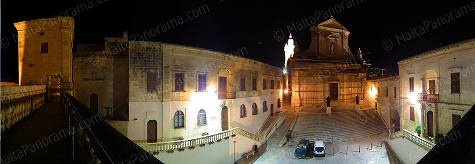 Cittadella Square In Gozo
