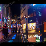 Bay Street Shopping Complex By Night (Ref: pfm120152)
